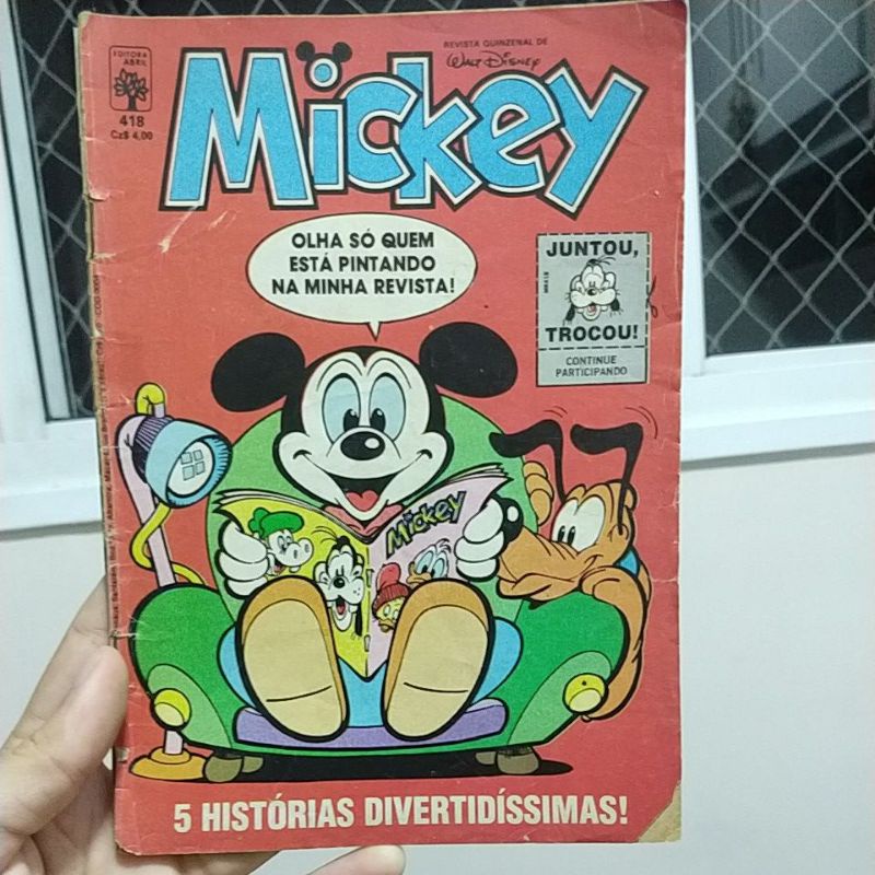 Gibis Disney Editora Abril A Pato Donald Margarida Mickey