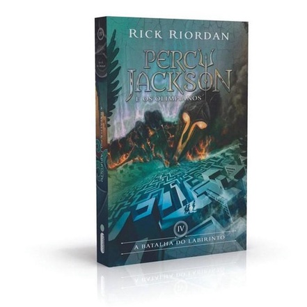 Livro Percy Jackson E Os Olimpianos Vol A Batalha Do Labirinto