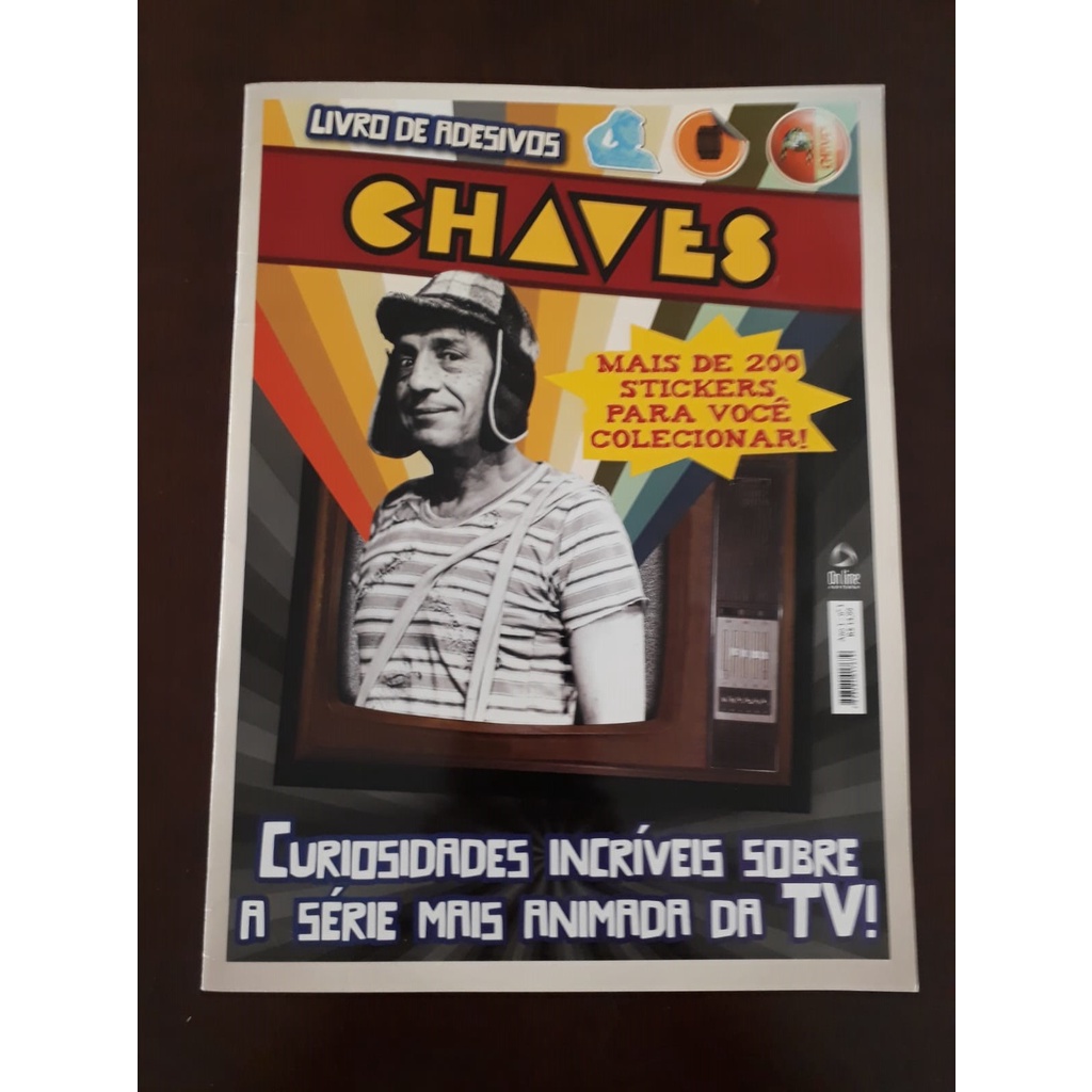 Livro De Adesivos Chaves Stickers Usado Shopee Brasil