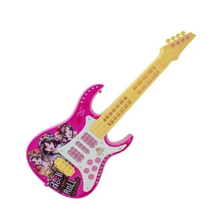 Guitarra Musical Princesas Disney Luz Toyng Shopee Brasil