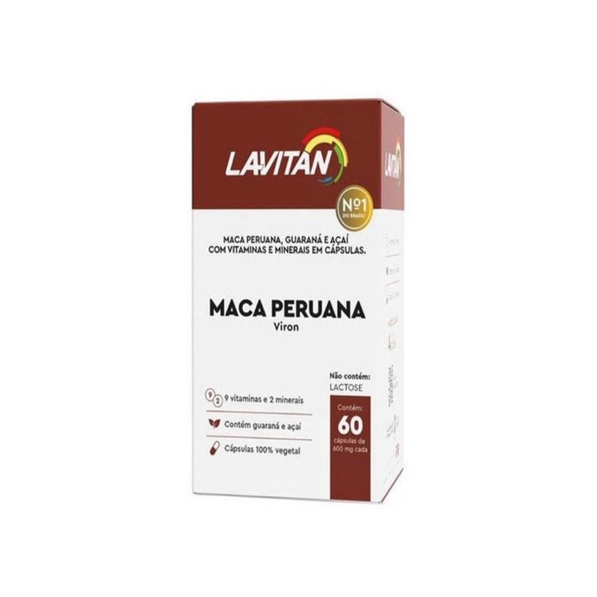 Suplemento Maca Peruana Lavitan Viron 60 Capsulas Shopee Brasil