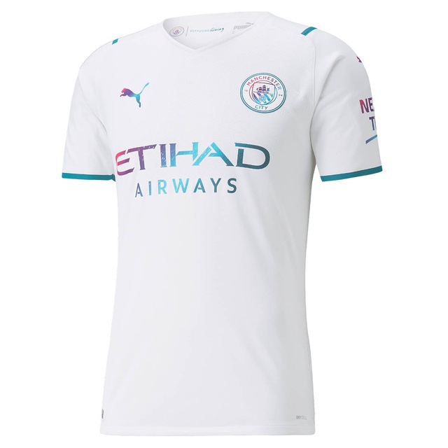 Camisa Manchester City Branco Camiseta De Time Futebol Away