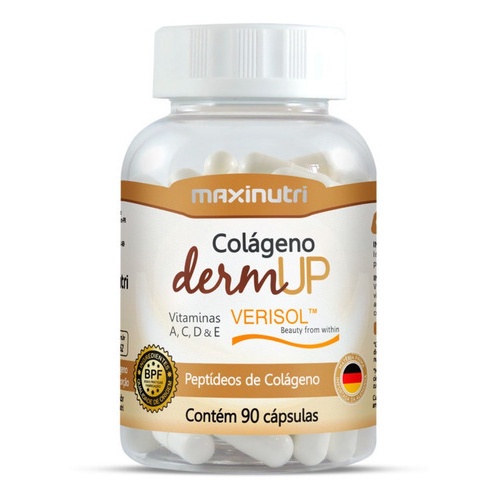 Colágeno Hidrolisado Dermup Verisol 90 Cápsulas Maxinutri Shopee Brasil