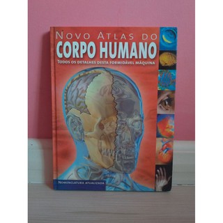 Livro Atlas Do Corpo Humano Biologia Medicina Anatomia Shopee Brasil