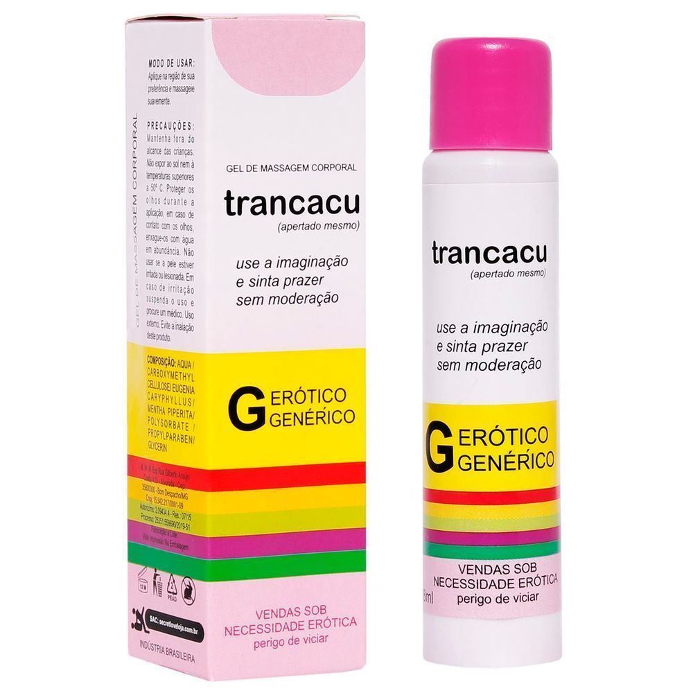 Kit 5 Gel Dessensibilizante Excitante Anal Trancacu 18 Ml Shopee Brasil