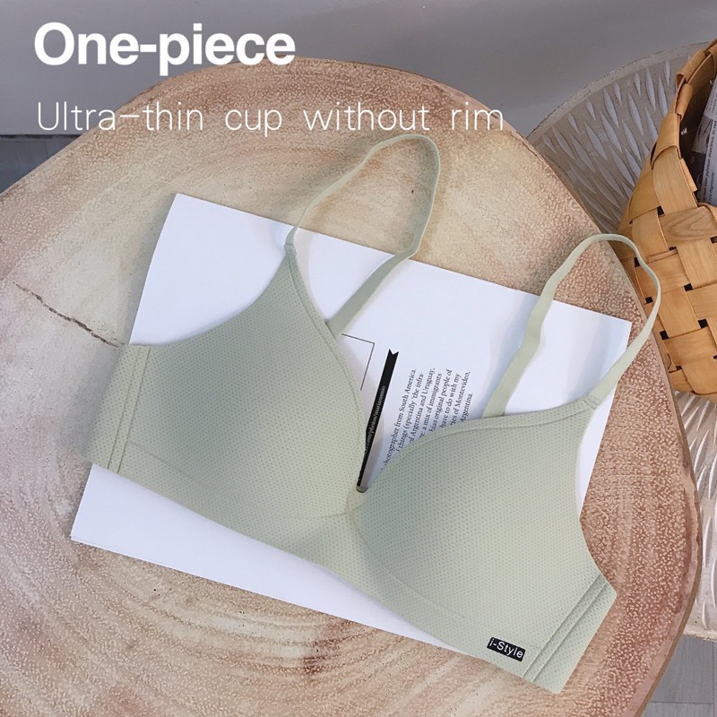 Copo Fino Sem Costura Mulheres Sexy Lingerie Peito Pequeno Push Up Bra
