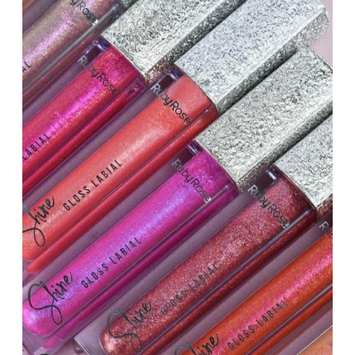 Gloss Labial Shine Ruby Rose Shopee Brasil