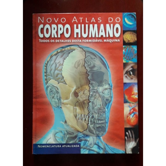 Livro Novo Atlas Do Corpo Humano Anatomia Shopee Brasil