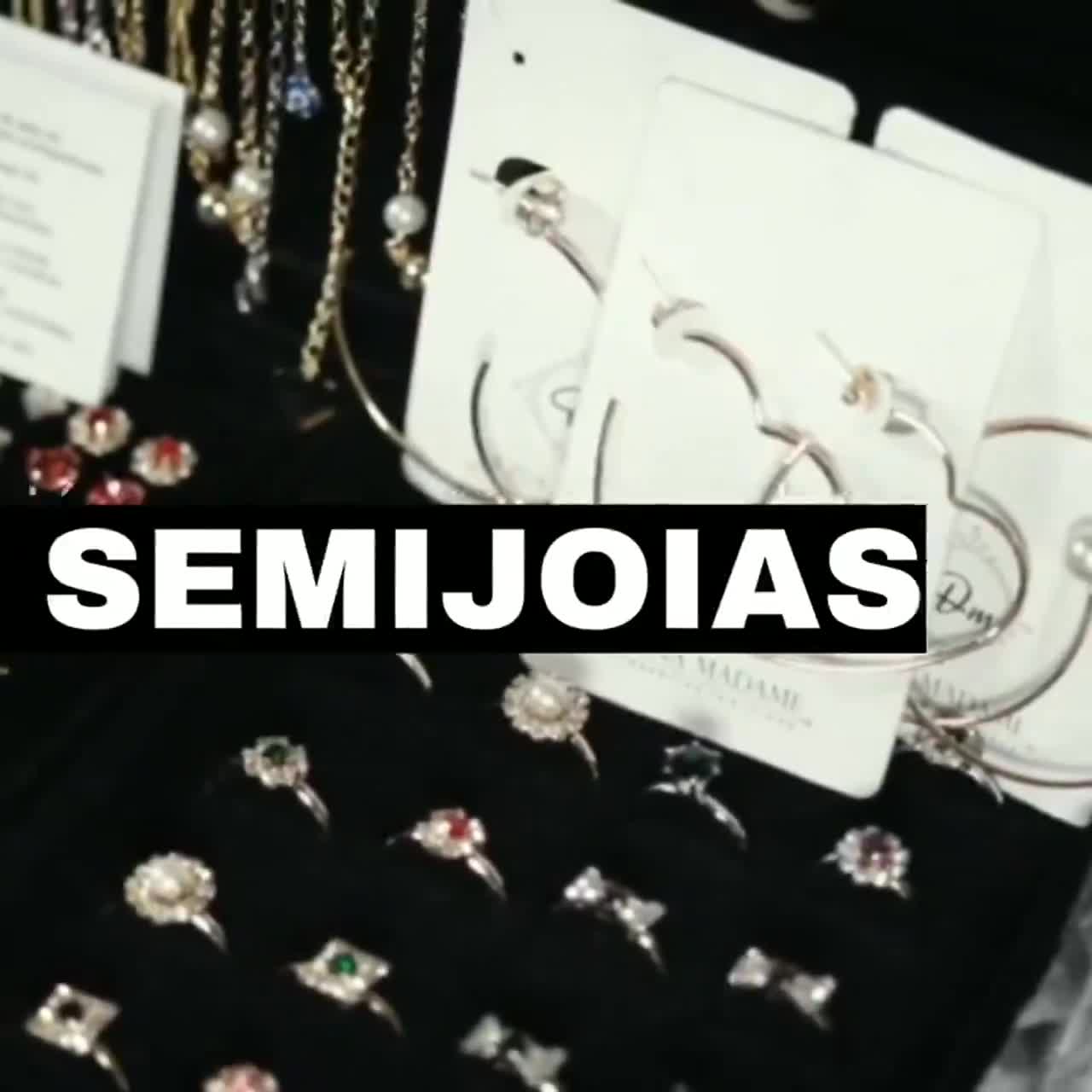 Semi Joias Folheadas P S Ouro K E Prata P Revender Shopee Brasil