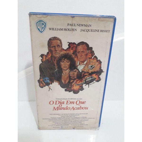 VHS FILME O DIA EM QUE O MUNDO ACABOU Shopee Brasil