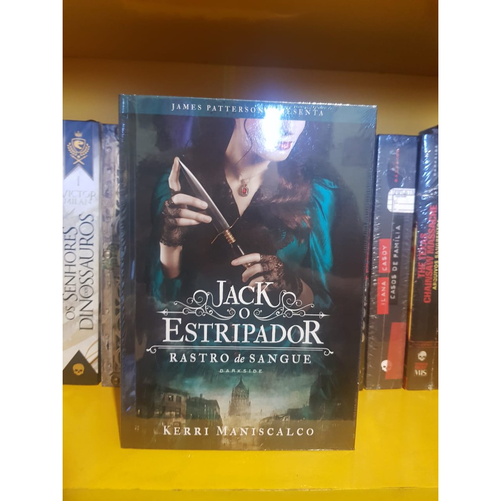 Livro Rastro De Sangue Jack O Estripador Darkside Shopee Brasil