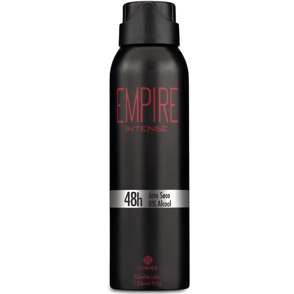 Desodorante Aerossol Masculino Antitranspirante Empire Intense 150ml