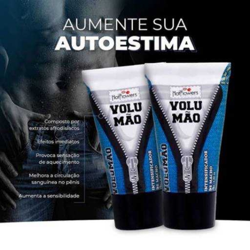 Gel Volum O G Lubrificante Intensificador De Macho Excitante