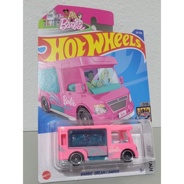 Camping Car Barbie Dream Camper Hot Wheels Van 2022 Boneca Shopee Brasil
