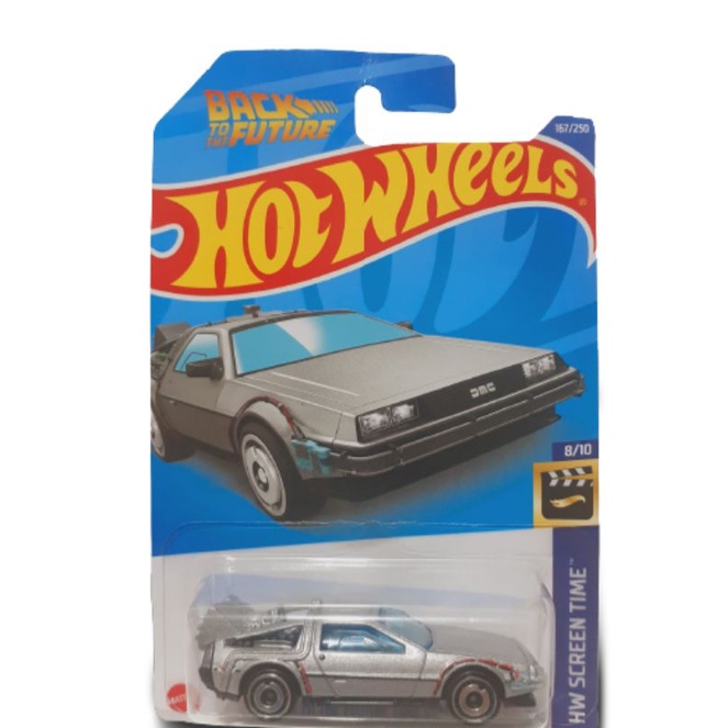 Hot Wheels Delorean Back To The Future Time Machine Raro Shopee Brasil