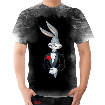 Camiseta Camisa Pernalonga Coelho Mordomo Looney Tunes Shopee Brasil