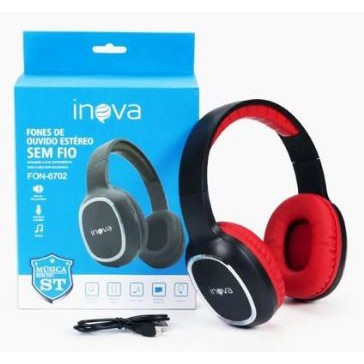 Fone De Ouvido Bluetooth Inova Fon Headset Shopee Brasil