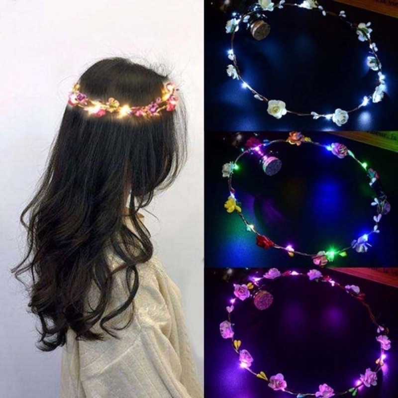 Coroa Tiara de led para festa e decoração Shopee Brasil