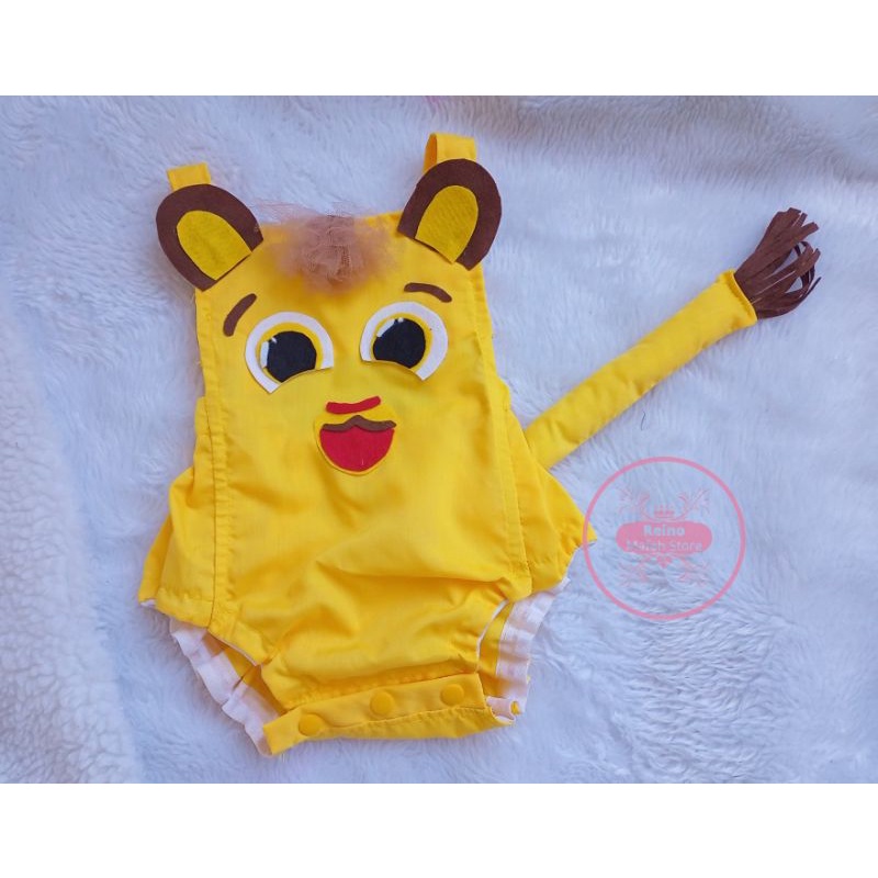 Romper Body Bolofofos Le Ozinho Fantasia Menino Shopee Brasil