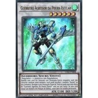 Carta De Yugioh Guerreiro Agressor Da Poeira Estelar Ct Pt Ultra