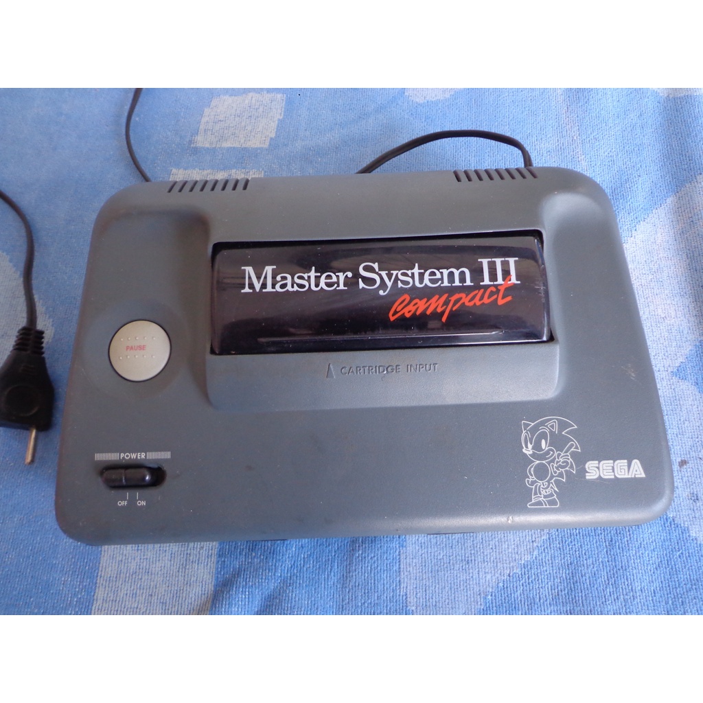 Console Sega Master System Iii Sa Da Audio Video Shopee Brasil