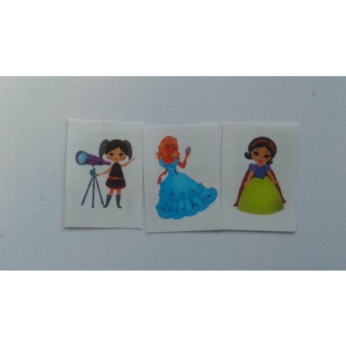 Kit Festa Atacado 100 Tatuagem Temporária Infantil 3x4cm Shopee