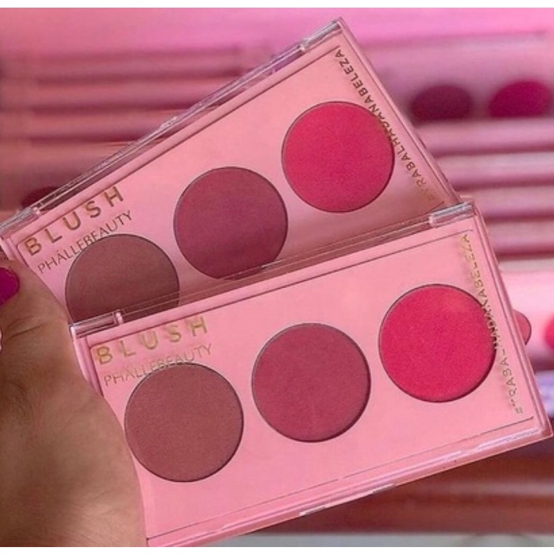 Paleta De Blush Phallebeauty Shopee Brasil