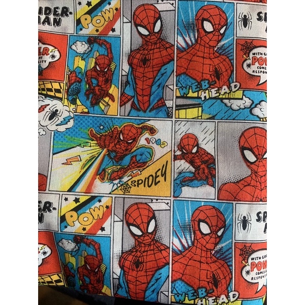 Tecido Tricoline Importada Marvel Homem Aranha Shopee Brasil