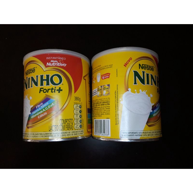 Kit 2 Ninho Fort Instantaneo Mais Nutritivo Composto Lacteo