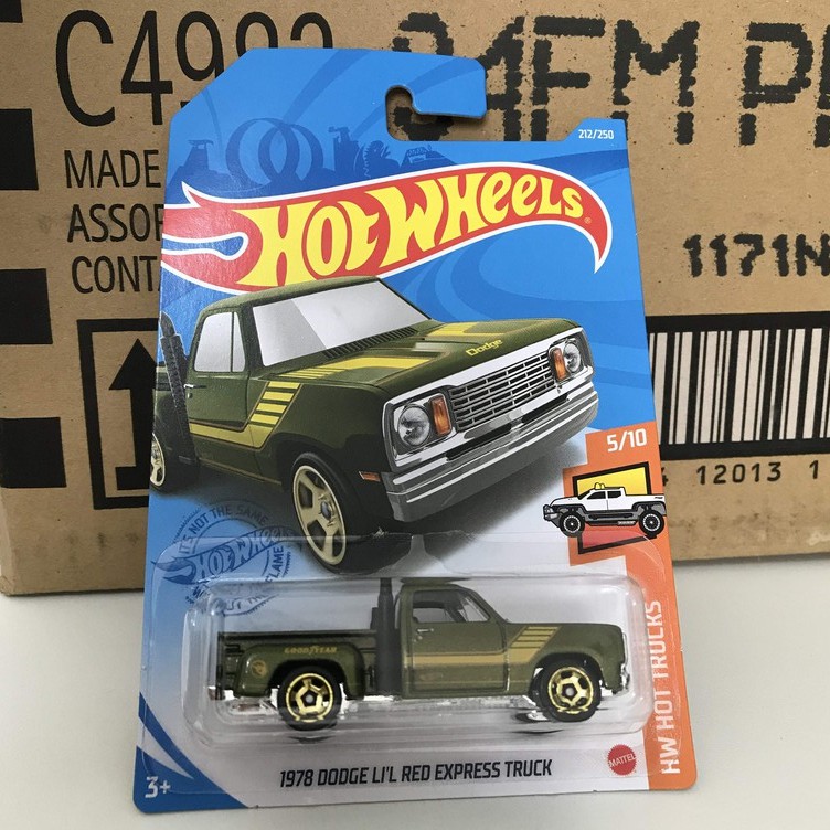 Hot Wheels Dodge Li L Red Express Truck TH T Hunt Shopee Brasil