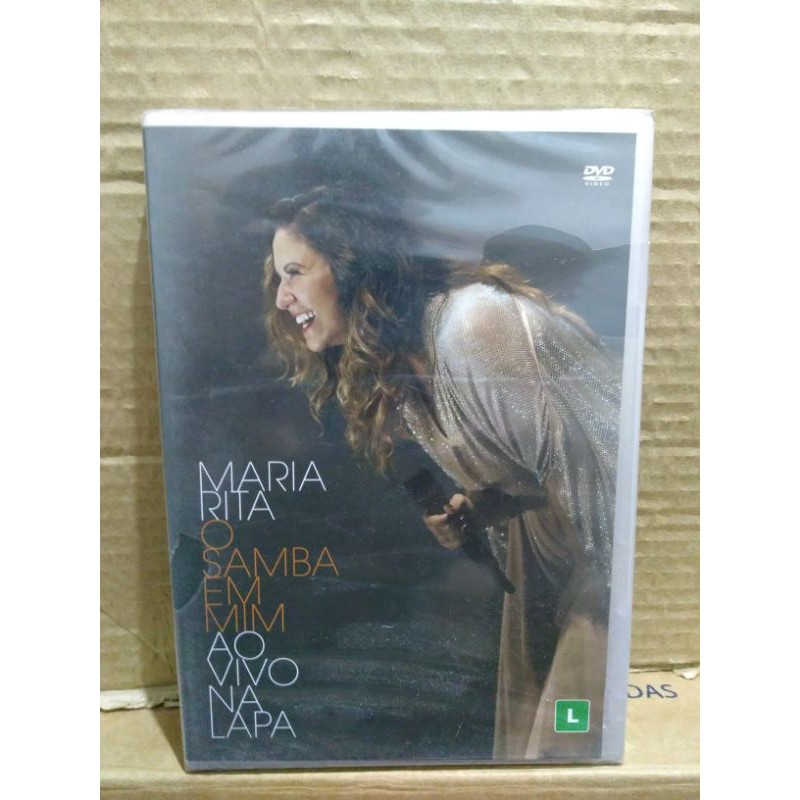 Dvd Maria Rita O Samba Em Mim Ao Vivo Na Lapa Lacrado Shopee Brasil