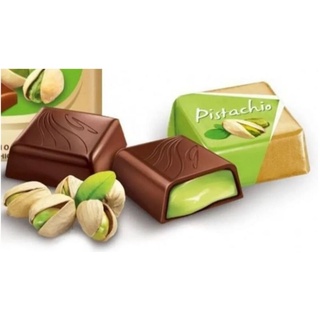 Chocolate Pistachio Importado C Pistache Polonês 400 Gramas Shopee