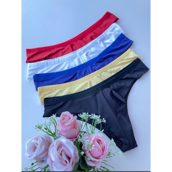 Kit 3 Calcinhas Tanga Fio Duplo Sexy Lingerie Shopee Brasil