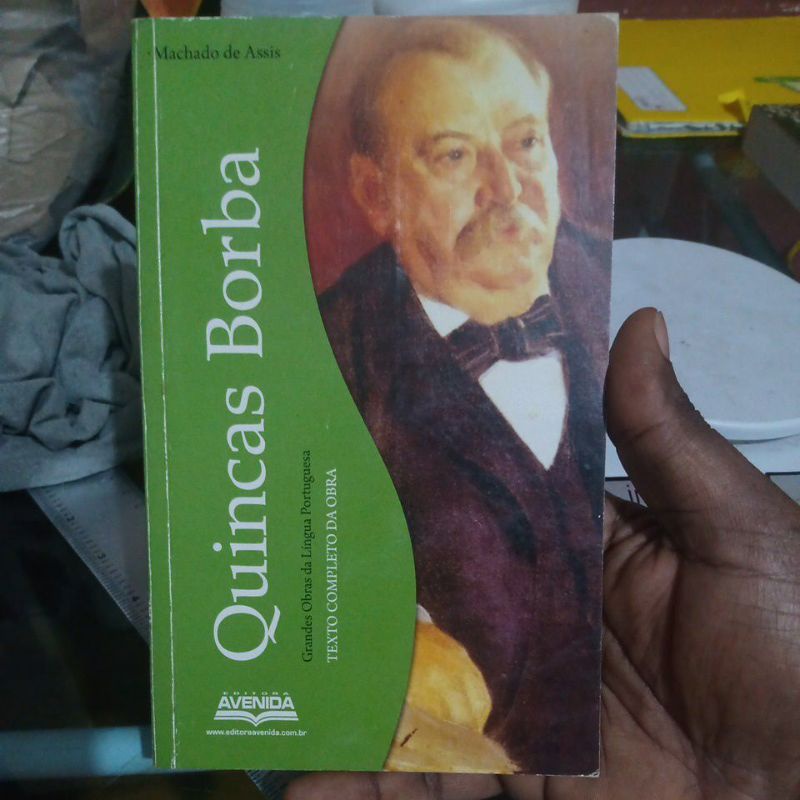 Livro Quincas Borba Machado De Assis Shopee Brasil