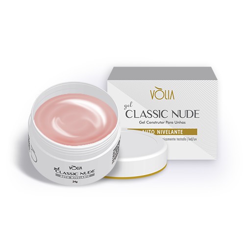 Gel Classic Nude Volia 24g Shopee Brasil