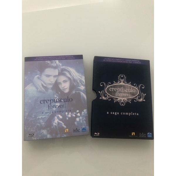 A Saga Crepúsculo Forever Coleção Blu ray 6 Discos Shopee Brasil