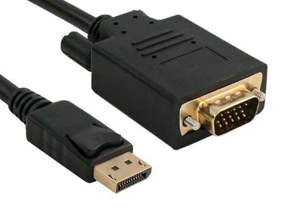 Cabo Displayport Macho X Vga Macho Mts Shopee Brasil