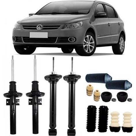 Jogo De Amortecedores Vw Gol G5 Geração 5 Kits Shopee Brasil