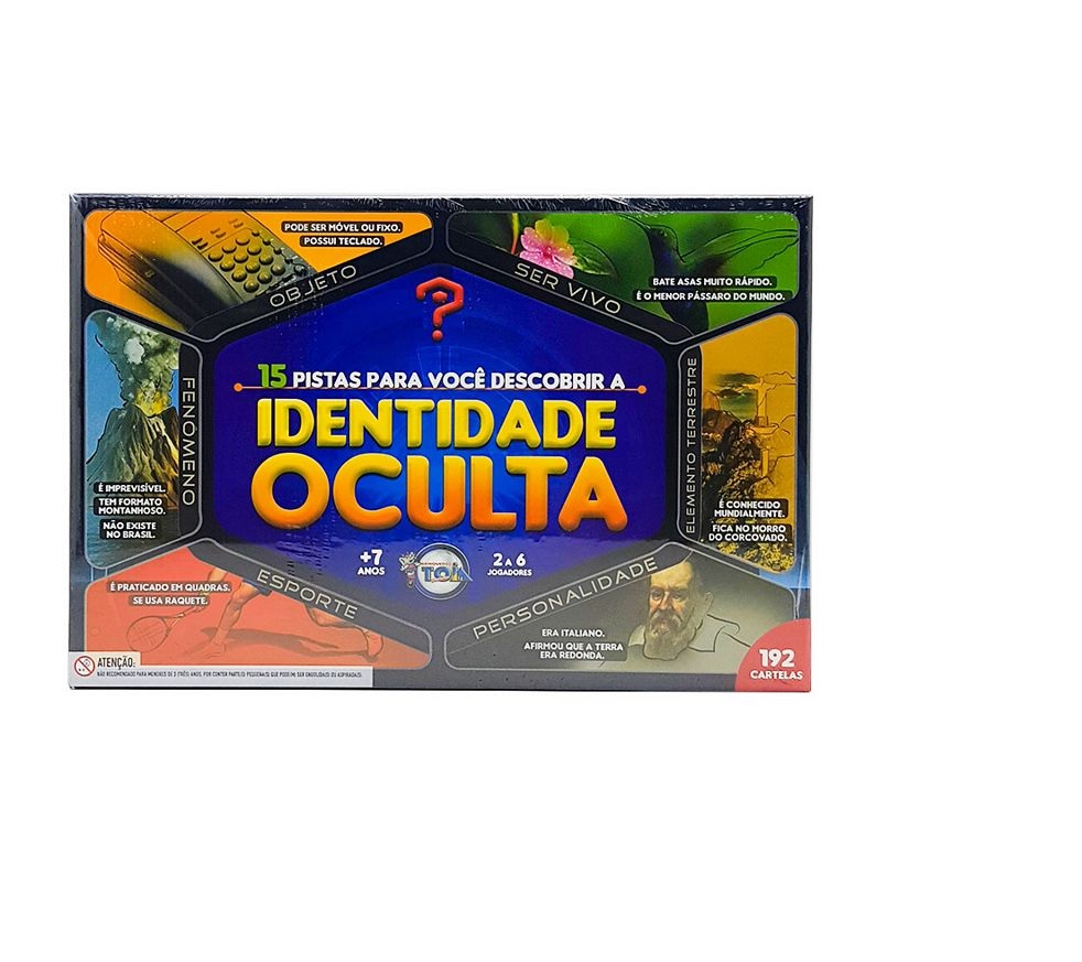 Jogo Identidade Oculta Toia Shopee Brasil