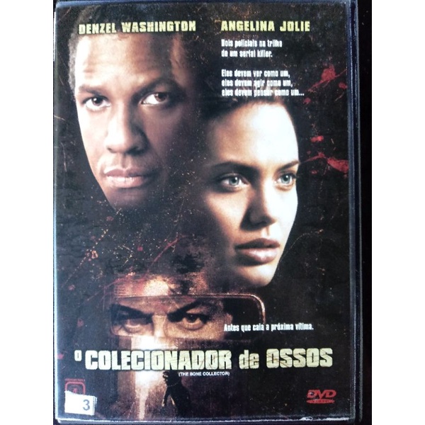 Dvd O Colecionador De Ossos Angelina Jolie Shopee Brasil