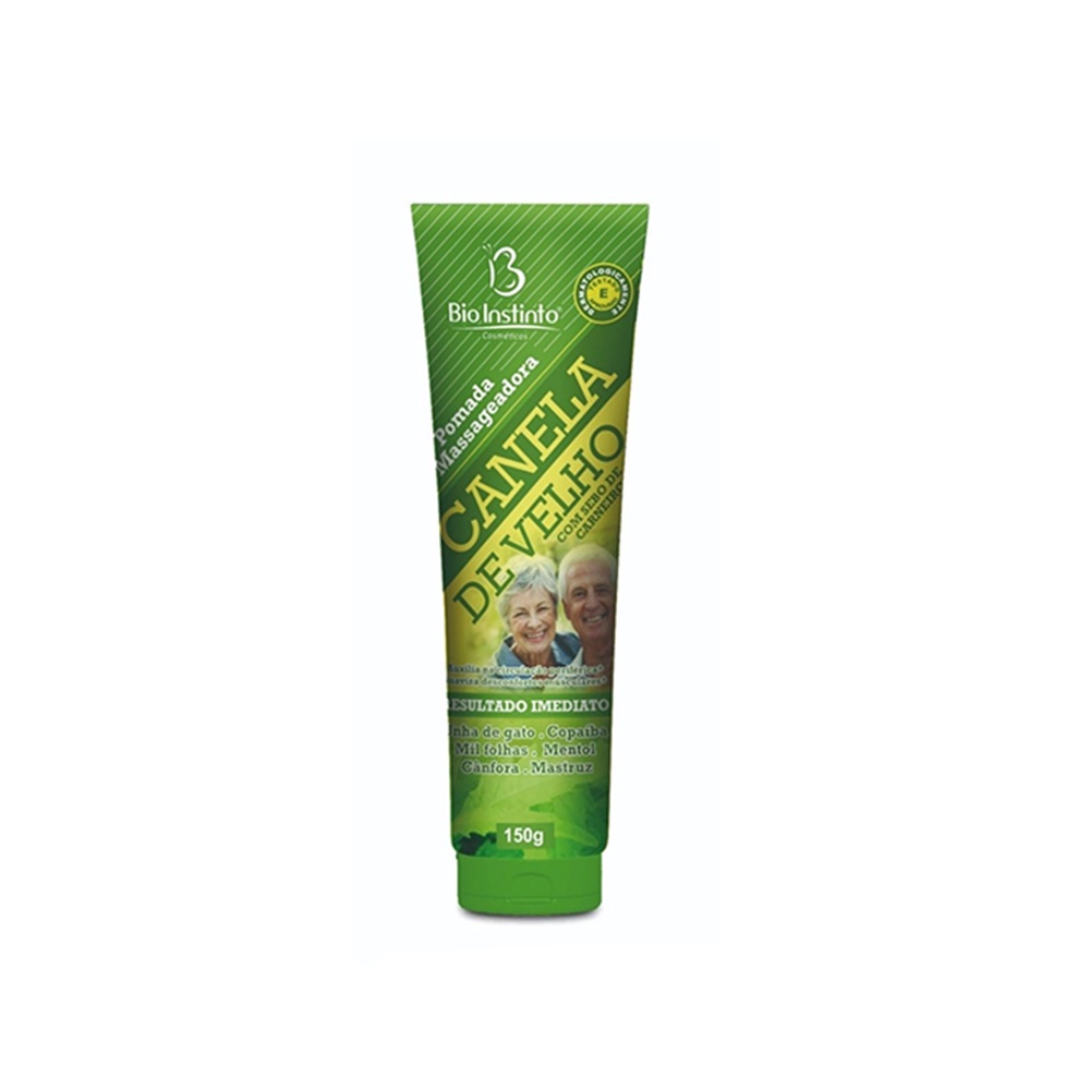 Pomada Massageadora Canela De Velho 150g Fisiofort YOUR SOLUTION