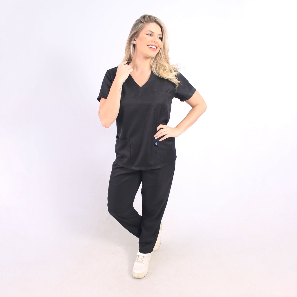 Pijama Cir Rgico Em Gabardine Conjunto Hospitalar Scrub Feminino