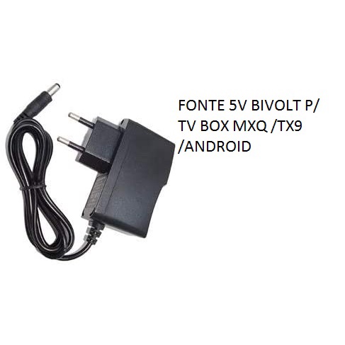 FONTE 5V PARA TV BOX MXQ ANDROID Shopee Brasil