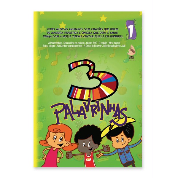 Dvd 3 Palavrinhas Volume 1 Original Shopee Brasil