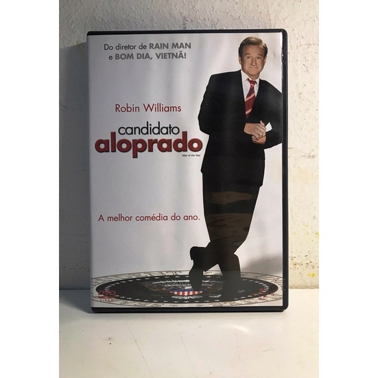 Dvd Candidato Aloprado Robin Williams Orginal Shopee Brasil