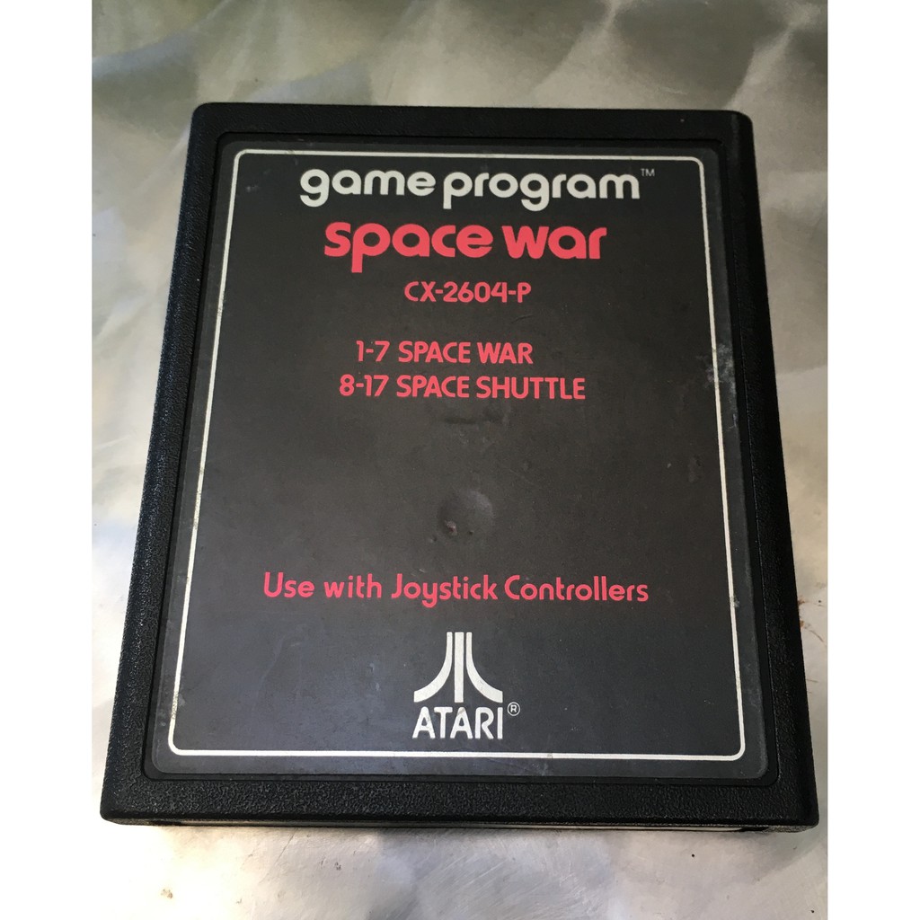 Cartucho Original Atari Jogo Space War Shopee Brasil