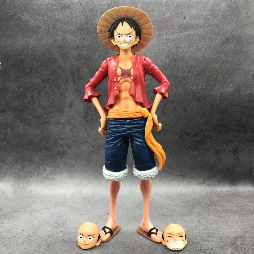 Boneco One Piece LUFFY Anime ACTION FIGURE Brinquedos Pvc 28cm 11