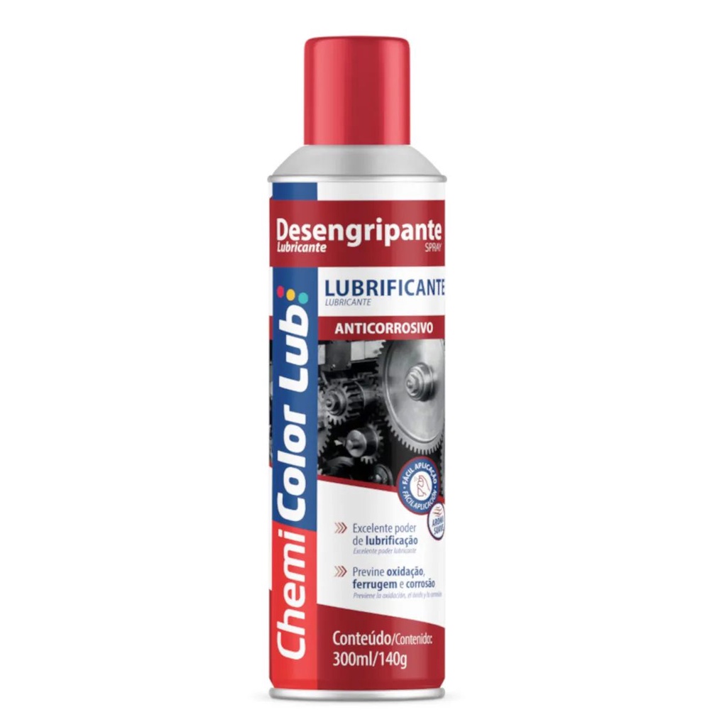 Desengripante Anticorrosivo E Lubrificante Spray Chemicolor Ml