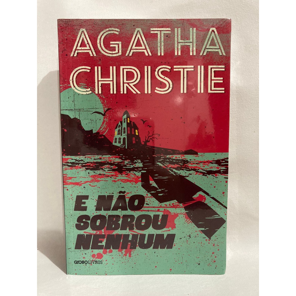 Livro E não sobrou nenhum Capa comum Novo Lacrado Agatha Christie