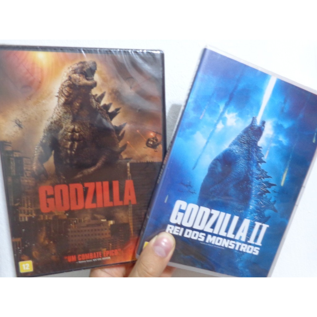 Godzilla E Dvd Lacrados Originais Shopee Brasil